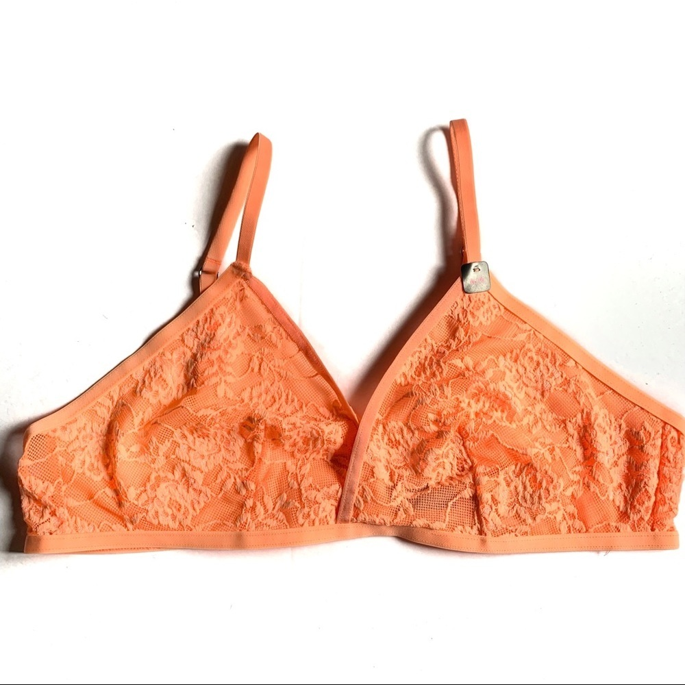 Orange La Senza Bralette Size XL NWT